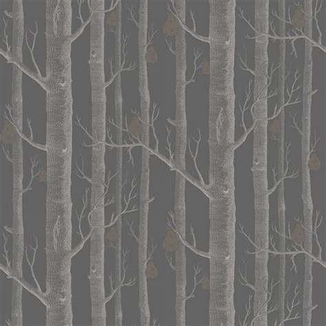 Woods And Pears Wallpaper Black By Cole And Son 955031