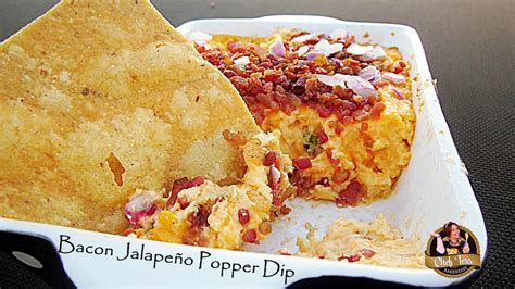 Chef Tess Bakeresse Bacon Jalapeño Popper Dip