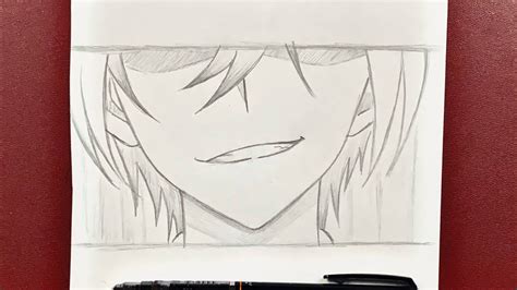 How To Draw Evil Smile Anime Drawings YouTube