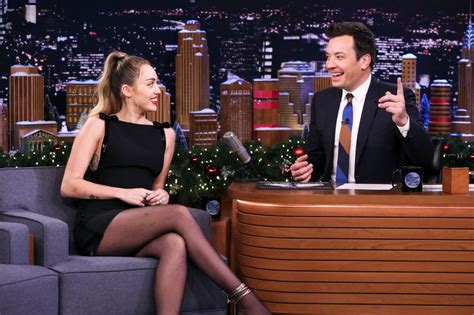 Miley Cyrus Appeared On The Tonight Show Starring Jimmy Fallon Celebmafia