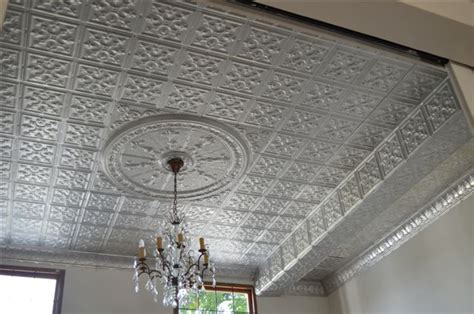 The most common type of metal ceiling tiles is pressed or embossed tin plated steel. Fiorito Interior Design: Get An Instant Vintage Look With ...