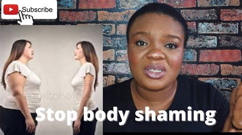 Body Shaming Has To Stop Now We Are Beautiful Differently Youtube