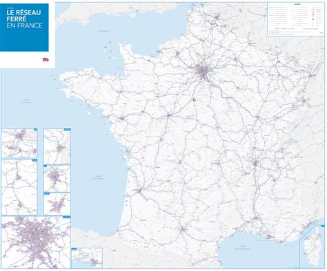 France Sncf Rail Network 2016 • Map •