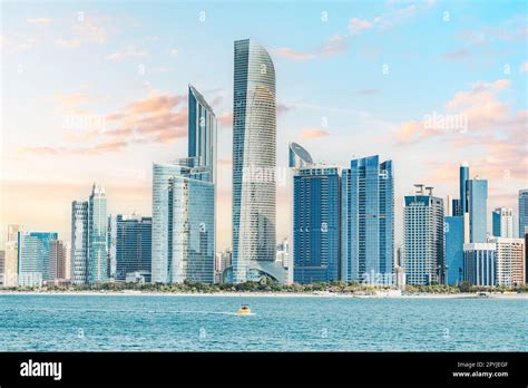 Experience the grandeur and sophistication of Abu Dhabi's skyline, a