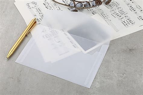 Transparent Envelopes White Clear Envelopesclear Envelopes Etsy