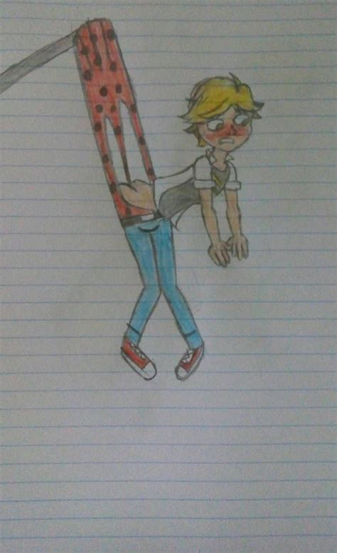 Request Adrien Agreste Miraculous Ladybug Hanging Wedgie By