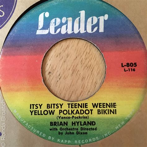 Itsy Bitsy Teenie Weenie Yellow Polkadot Bikini Telegraph