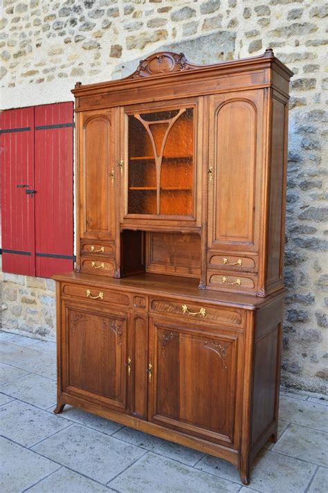 Category (48) furniture (4) patio furniture. French Art Nouveau Dining Room Set in Carved Walnut, circa ...