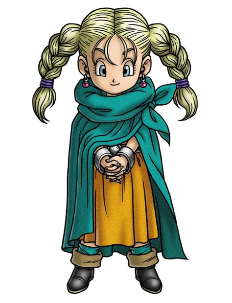 Young Bianca Characters And Art Dragon Quest V Hand Of The Heavenly Bride Dragon Quest