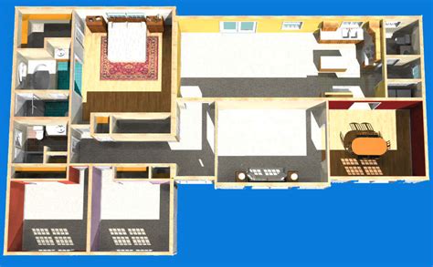 Our app helps people to design, draw and edit their floor plan in 2d & 3d on ipad & iphone. Brentwood Modular Ranch House