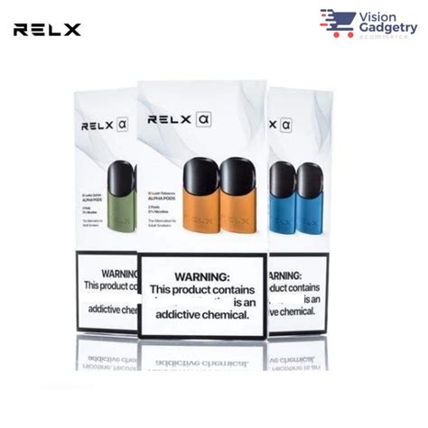 I bought mine in bulk so i have their entire lineup and will rotate all the flavors each time a pod is finished. 100% Original Relx Alpha Refill Pod Vape Electronic Cig ...