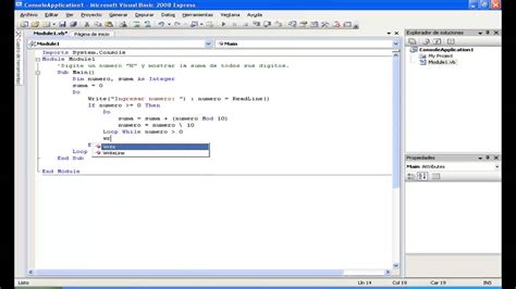 Suma De 3 Numeros En Visual Basic Youtube