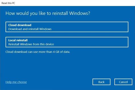 how to use reset this pc to easily reinstall windows 10