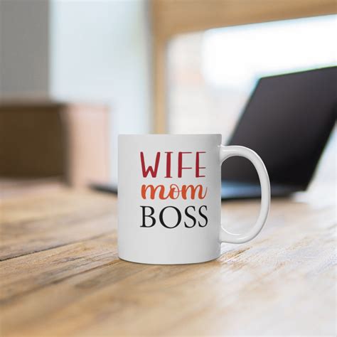 Wife Mom Boss Mug 330ml Free Eu Delivery The Brilliant Game