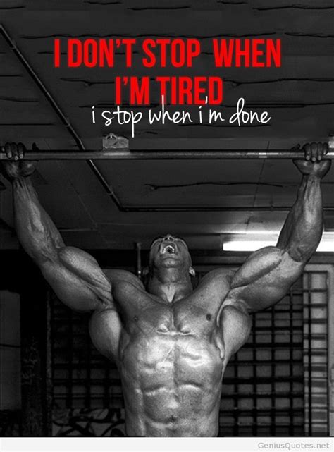 Best Bodybuilding Quotes for Motivating You in the Gym ... These powerful phrases and sayings about fitness and working out will inspire you to be your best self.