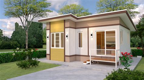 Small Budget House 7x6 Meter 23x20 Feet Pro Home Decor Z