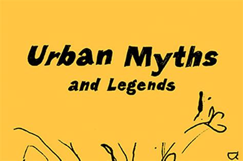 Review Urban Myths And Legends