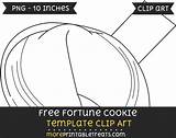 Cookie Fortune Template Clipart Clip Moreprintabletreats Sponsored Links Choose Board sketch template