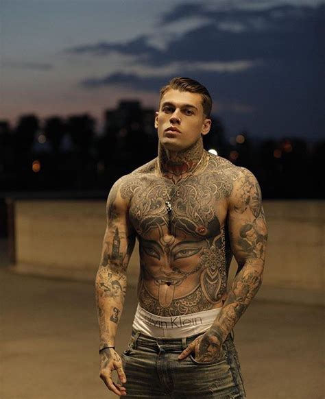 Whoiselijah Inked Men Stephen James Model Bearded Tattooed Men