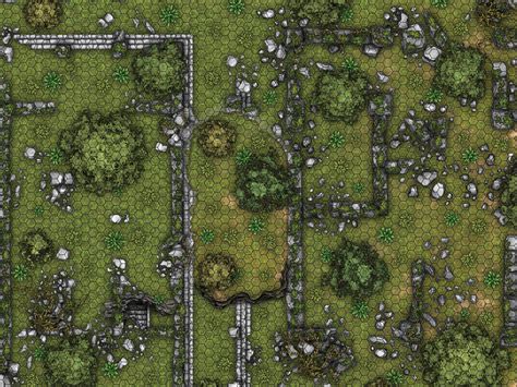 Ruins Battle Map Inkarnate Create Fantasy Maps Online