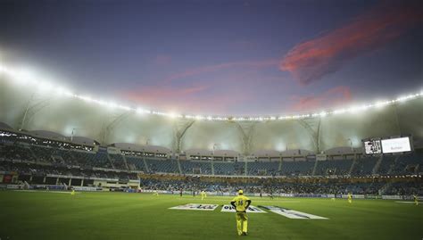A General View Of The Dubai International Cricket Stadium