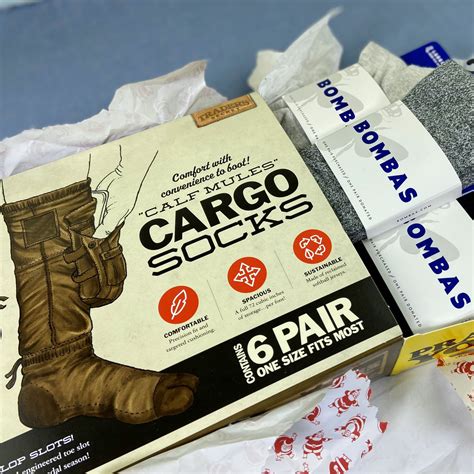 Würstchen Kaiser Geldgummi Cargo Socks Box Unerträglich Geschirr Aussetzen
