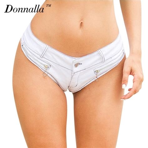 Donnalla Women Sexy Nightclub Jeans Shorts Summer Fashion Denim