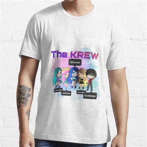The Krew T Shirt For Sale By Chulitad Redbubble Funneh T Shirts