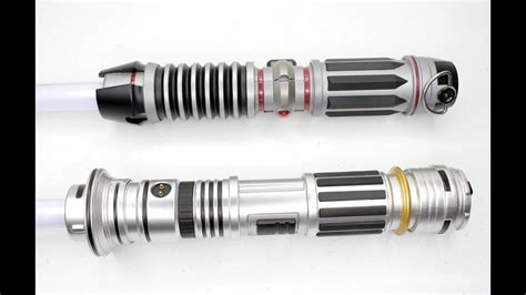 Star Wars Galaxys Edge Custom Lightsabers Review Youtube
