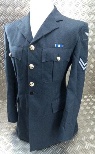 British Raf No1 Royal Air Force Dress Uniform Jackettunic Size 104cm