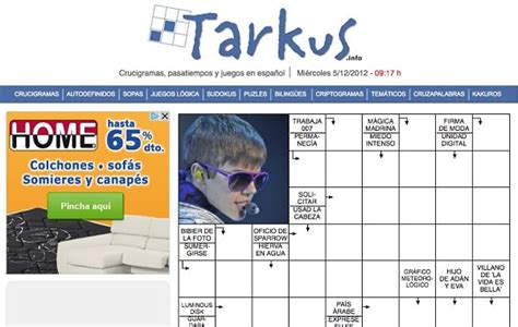 Tarkus Colección De Pasatiempos Clásicos Para Resolver Online