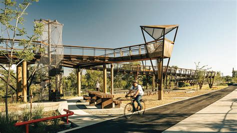 Wenk Associates And Tres Birds Design An Elevated Walkway In A Nature