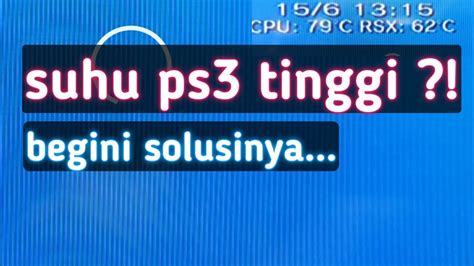 Mengatasi sakit otot yang disertai demam dengan bantuan medis. CARA MENGATASI PS3 SUHU TINGGI,YLOD - YouTube