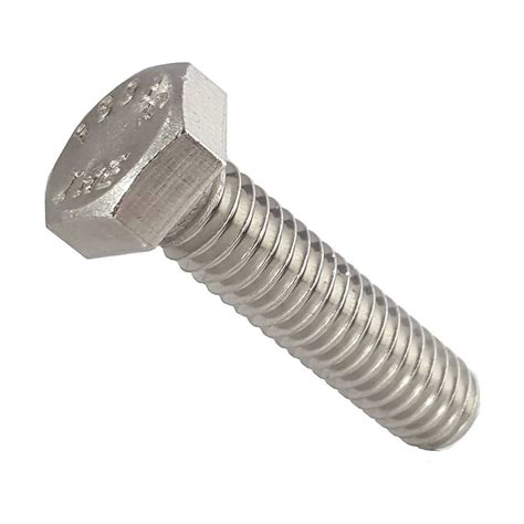Steel Hexagonal Ss 316 Hex Bolts Size M6 M50 At Rs 10piece In Pune