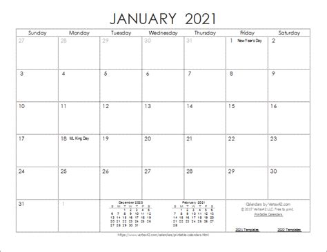 Download The 2021 Ink Saver Calendar From Print Calendar