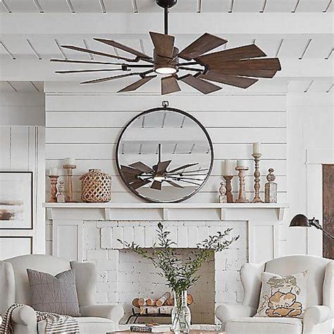 Prairie Ceiling Fan In 2020 Living Room Ceiling Fan Modern Farmhouse