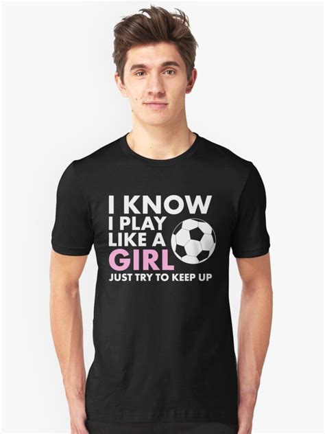 Funny Womens Girls Soccer T Shirt Cool Girls Womens Soccer Shirts