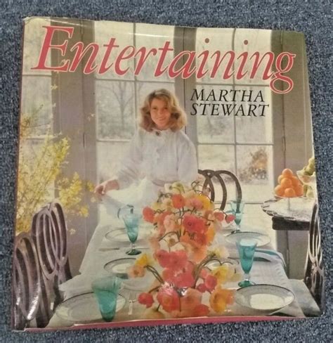Entertaining By Elizabeth B Hawes And Martha Stewart 1982 Hardcover