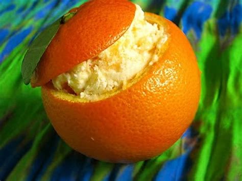 Glace à la vanille et nougatine sans sorbetière. Orange givrée maison (sans sorbetière) | Recette | Recette ...