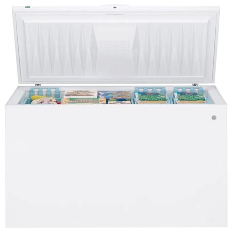 Ge 199 Cu Ft Chest Freezer White In The Chest Freezers Department At