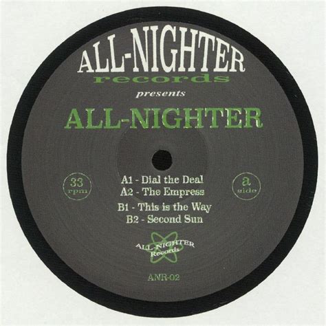 All Nighter This Is The Way Ep Vinyl At Juno Records