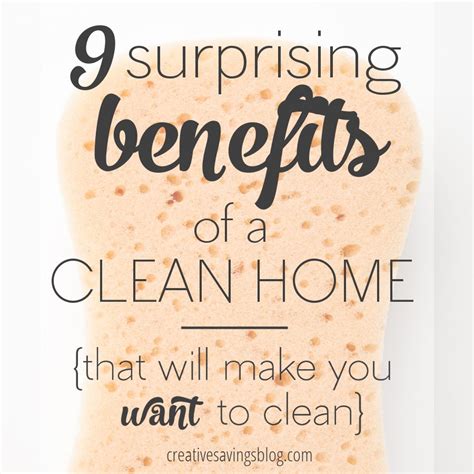 The 9 Surprising Benefits Of A Clean Home Cleaning Cleaning Hacks