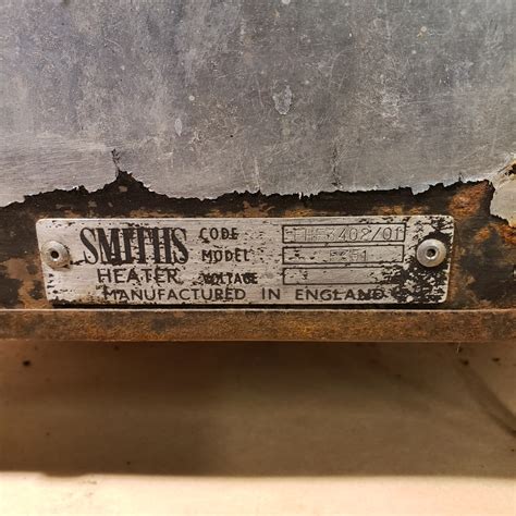 Original Austin Healey 100 6 3000 Bn4 Bj8 Smiths Heater Box Fhf340201