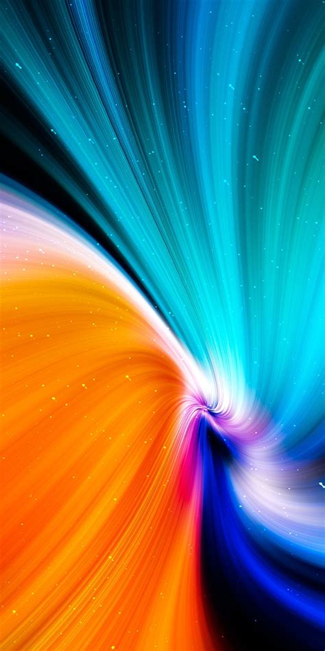 1080x2160 Source Of Colorful Threads Abstract Threads Art Wallpaper