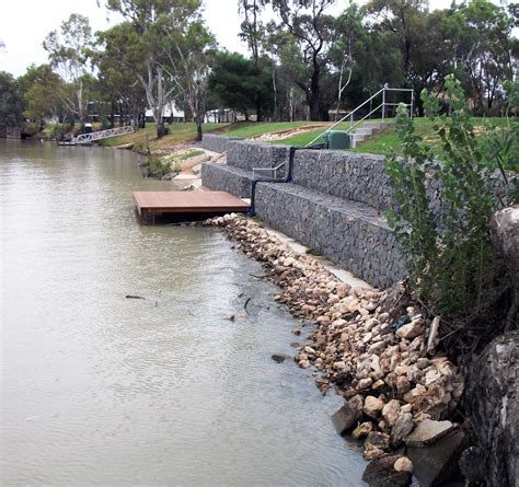 Gabion Retaining Wall Installed By Prospect Contractors To Help