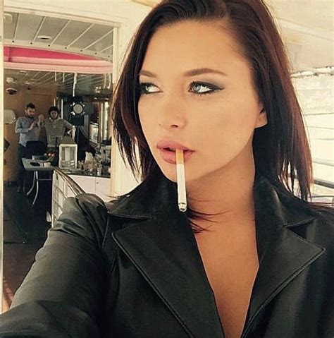 Smoking Ladies Girl Smoking Anna Polina Women Smoking Cigarettes