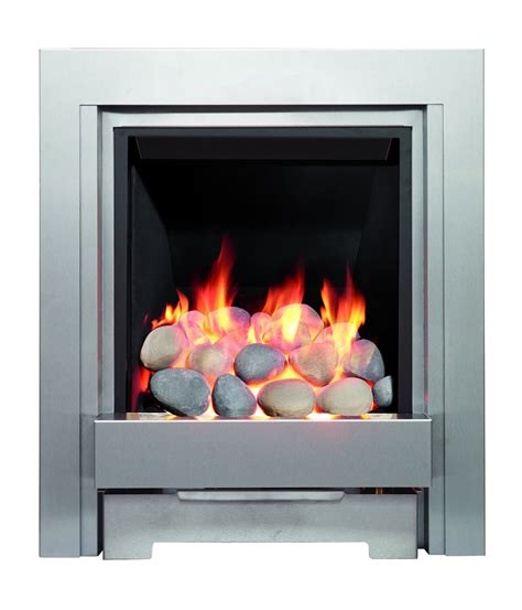 However, they do need depth in the wall to accommodate the base and a chimney is usually required. Be Modern Temptation Slimline Inset Gas Fire Brushed Steel - 46971