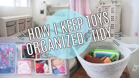 How I Keep My Kids Toys Organized Youtube