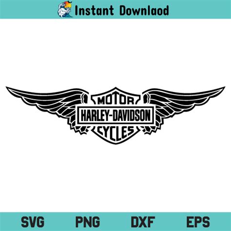 Harley Davidson Wings Svg Png Harley Davidson Svg Harley Wings Svg