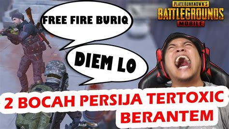2 Bocah Persija Barbar Berantem Gara2 Game Free Fire Pubg Mobile